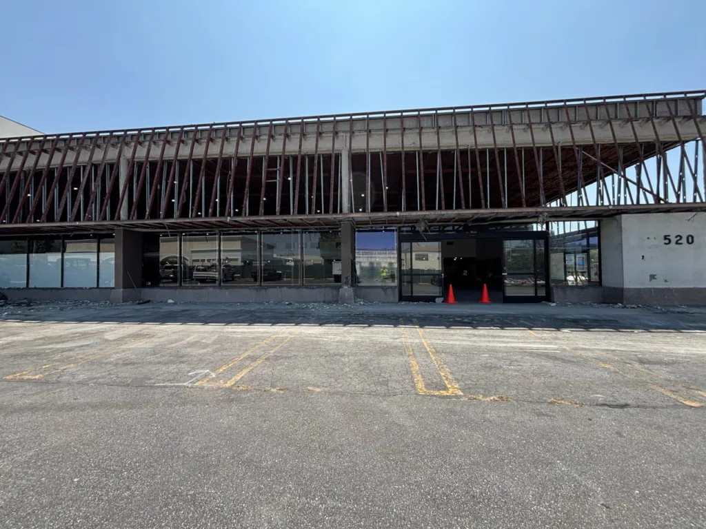 Erewhon store concrete cutting and demolition project by Intracut